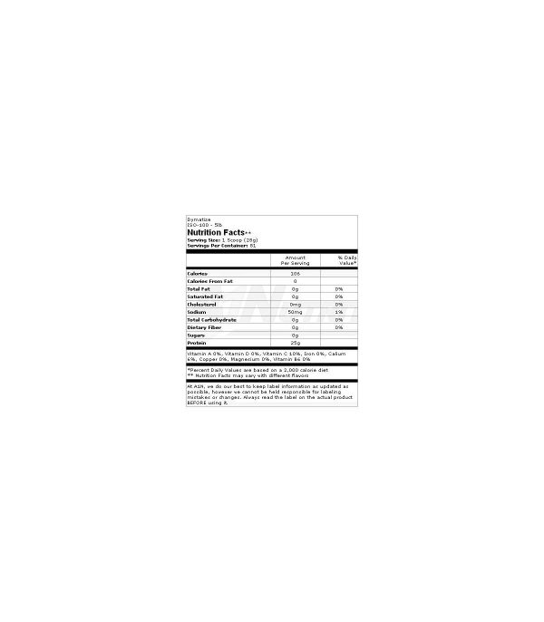 Iso-100 5LB Proteinas Dymatize - Imagen 3