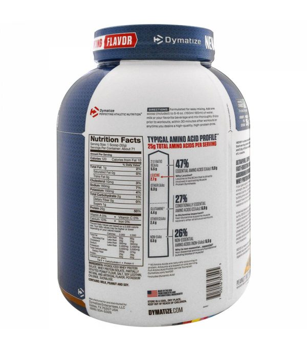 Iso-100 5LB Proteinas Dymatize - Imagen 2